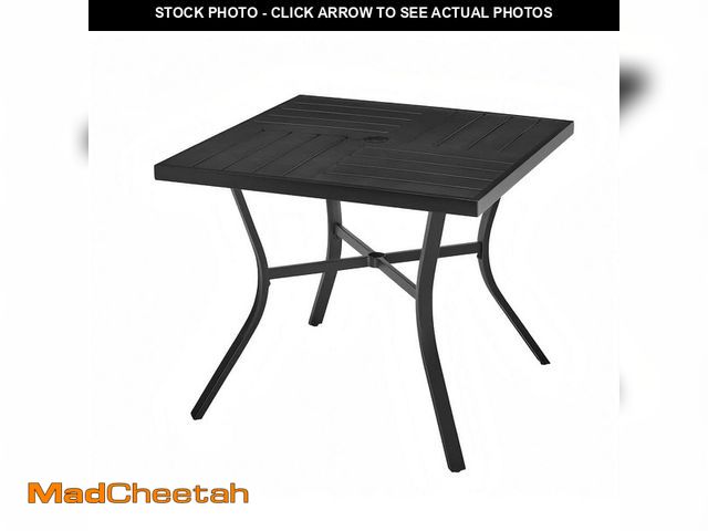 Lot 74-12673122 - StyleWell Dover Bluff Square Dining Table - USED