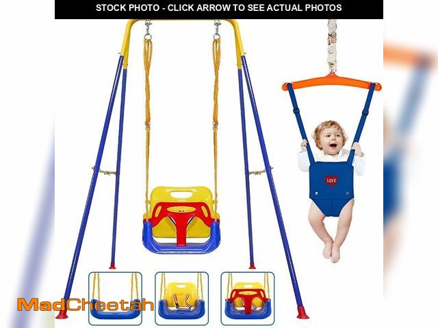 Lot 74-14352884 - 2 in 1 Toddler Swing Ã¯Â¼â  Jumper, Swing Set for Indoor/Outdoor, Baby Jumpers and Bouncers, Easy t...