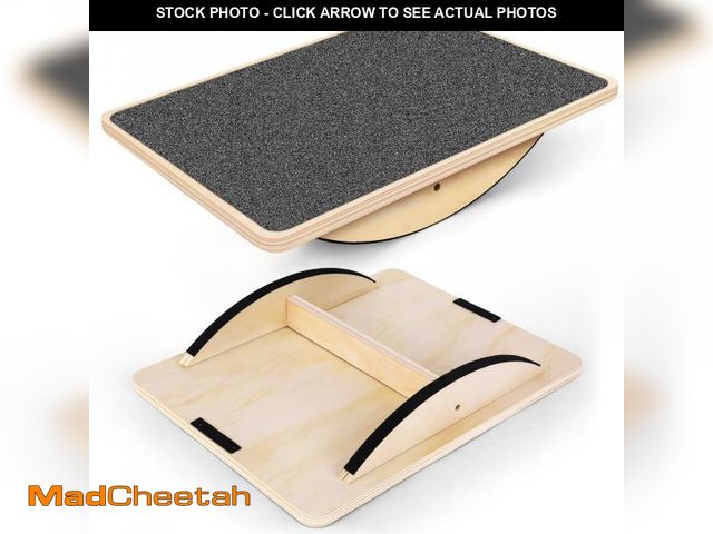 Lot 74-12111684 - Balance Board Professional Wobble Board for Adults Anti-Slip 350LBS Balance Boards for Physical Ther...