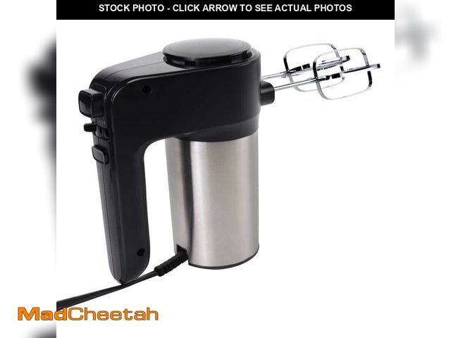 Lot 74-14254709 - Total Chef 6-Speed Electric Hand Mixer, 250W Motor with Turbo Boost and Interchangeable Accessories ...