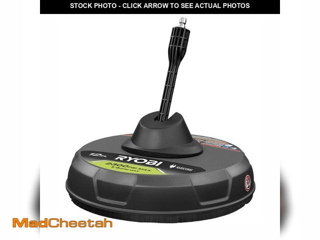 Lot 74-12364651 - RYOBI 12 in. 2,300 PSI Electric Pressure Washers Surface Cleaner - USED