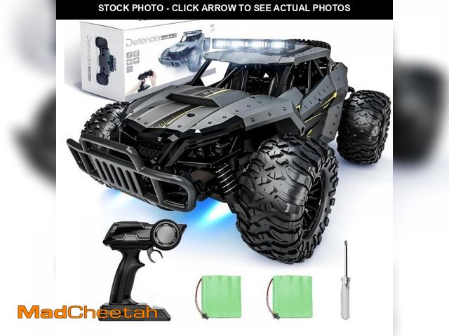 Lot 74-12221291 - Tecnock RC Truck Car, 20+ KM/H High-Speed 4WD Remote Control Car, 2.4GHz Anti-Interference with Dual...