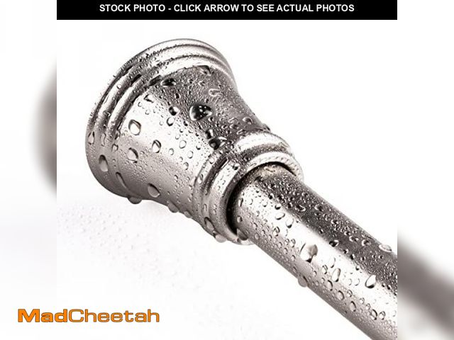 Lot 74-6822662 - SZXIMU Spring Tension Curtain Rod 27-43 Inch, Never Rust and Non-Slip Shower Curtain Rods with Trump...