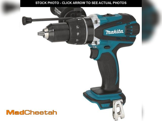 Lot 74-12783904 - Makita 18V LXT Lithium-Ion 1/2 in. Cordless Hammer Driver/Drill (Tool-Only) - UNUSED