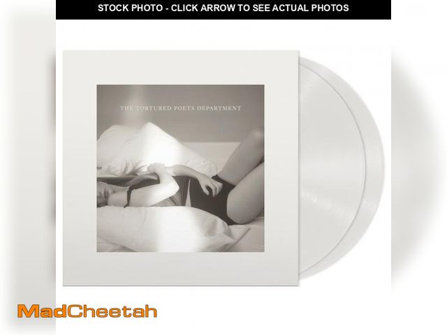 Lot 74-12526244 - Taylor Swift - The Tortured Poets Department [Ghosted White 2 LP Vinyl] - Pop - UNUSED