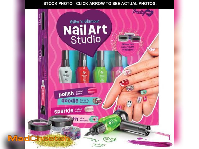 Lot 74-11554116 - Nail Art Studio for Girls - Easter Gift - Nail Polish Kit for Kids Ages 7-12 Years Old - Girl Gifts ...