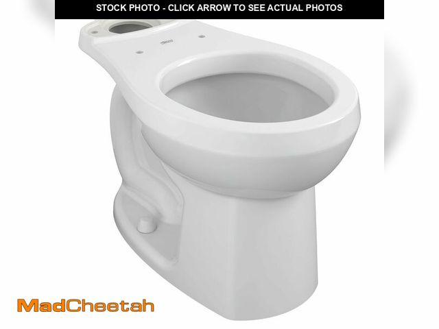 Lot 74-13792043 - American Standard 3437D101.020 Colony 3 Round Front Toilet Bowl, White - UNUSED