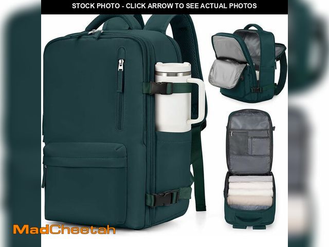 Lot 74-13844923 - VGCUB Large Travel Backpack Bag for Women Men,Carry on Backpack,17 Inch Laptop Business Work Waterpr...