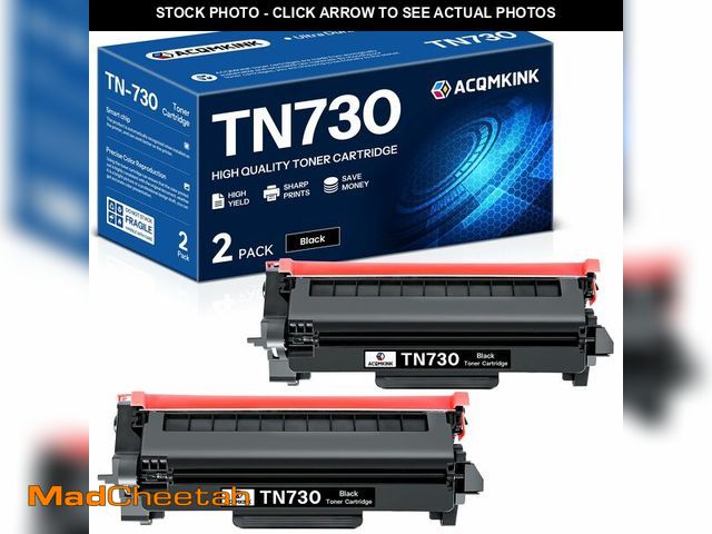 Lot 74-13966173 - TN730 TN-730 Toner Cartridge Black Replacement for Brother TN730 TN-730 TN 730 MFC-L2710DW MFC-L2750...