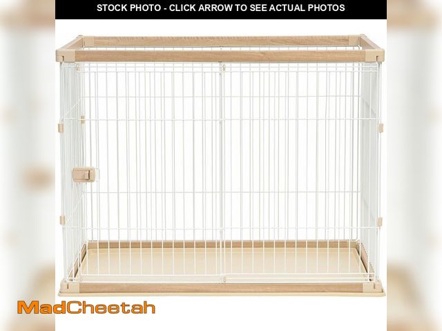 Lot 74-12664395 - IRIS USA Large Tall Dog Crate, Dog Kennel Indoor with Sliding Door &amp; Bottom Tray, Dog Cage, Wire...