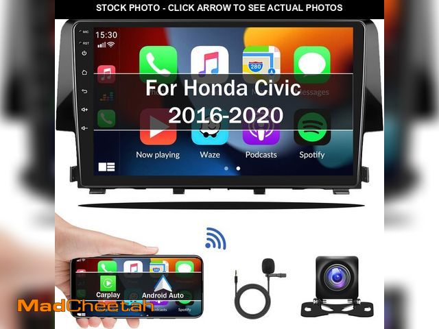 Lot 74-14206100 - Android 13 Car Stereo Radio for Honda Civic 2016 2017 2018 2019 2020 with Wireless CarPlay Android A...