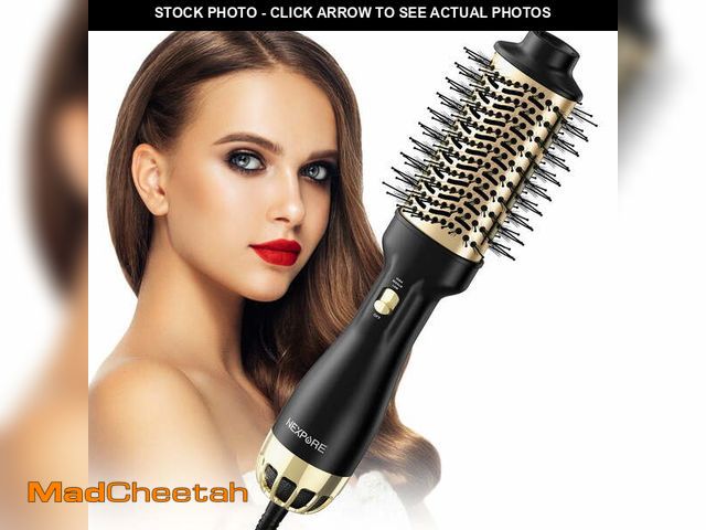 Lot 74-13060764 - NEXPURE Hair Dryer Brush, 4 in 1 Blow Dryer Brush with Negative Ion Anti-Frizz Ceramic Titanium Barr...