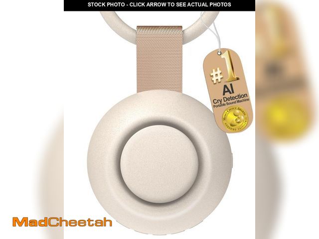 Lot 74-12048314 - CHICWAY 2025 Mom's Choice Awards, Portable Sound Machine for Baby Adult, AI Cry Detection, 18 Soothi...