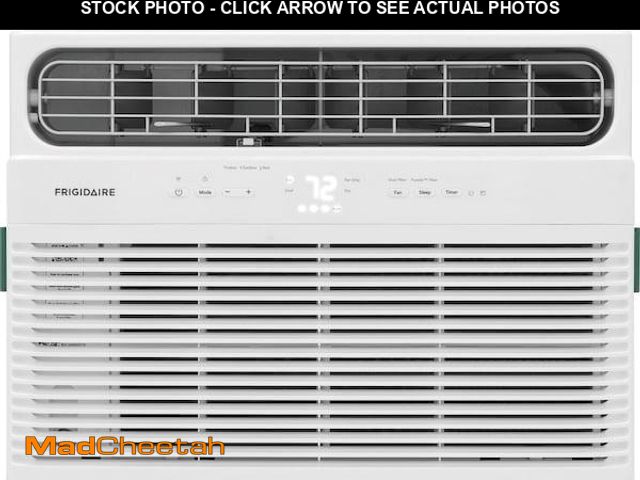Lot 74-12144514 - Frigidaire 10,000 BTU Window Room Air Conditioner with Wi-Fi up to 450 sq ft, White - UNUSED