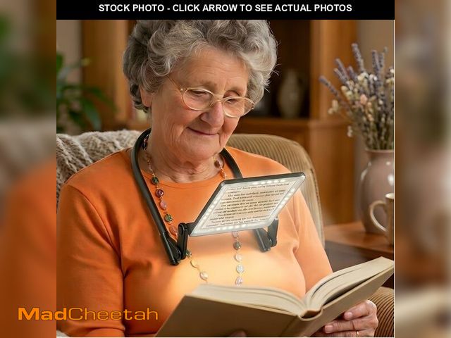 Lot 74-14429027 - Magnifying Glass with Light for Reading, Hands Free Neck Magnifier Wearable - UNUSED