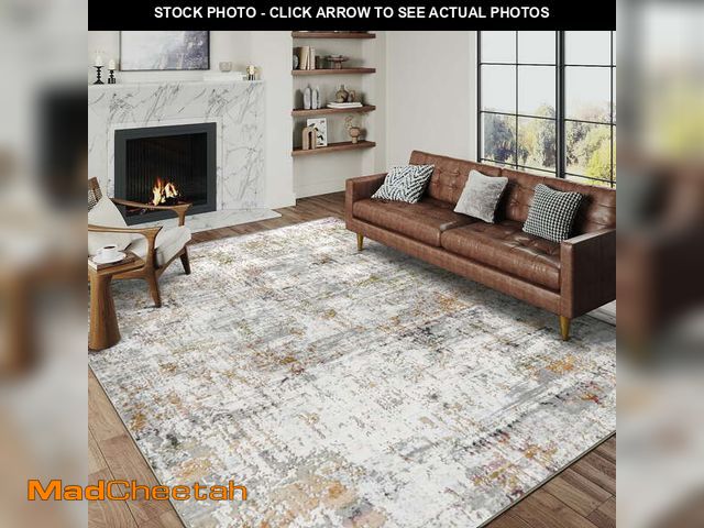 Lot 74-12782311 - BERTHMEER 8'x10' Large Area Rugs Modern Abstract Rugs for Living Room Bedroom Dining Room Farmhouse ...