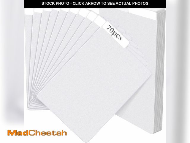 Lot 74-13621462 - 70 Pieces Comic Book Dividers with Tabs,Patient Divider Cards,Card Dividers Comic Book Boards for St...