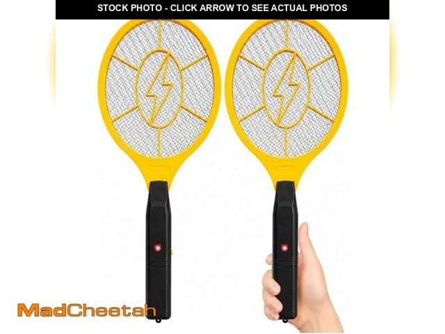 Lot 74-14386044 - Tridok Electric Fly Swatter 2 Pack, Handheld Bug Zapper Racket - UNUSED