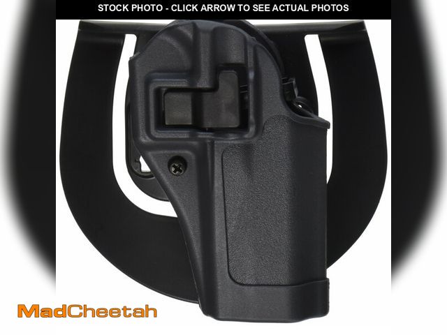 Lot 74-12698856 - BLACKHAWK! Serpa CQC Gun Metal Grey Sportster Holster, Size 03, Right Hand - USED