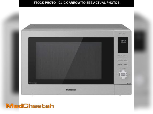 Lot 74-12481069 - Panasonic HomeChef 4-in-1 Microwave Oven with Air Fryer, Convection Bake, FlashXpress Broiler, Inver...