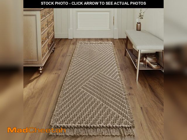 Lot 74-12972806 - H.VERSAILTEX Waffle Bath Runner Rug Long Bath Mat Super Absorbent Boho Bath Rugs Non Slip Bath Runne...