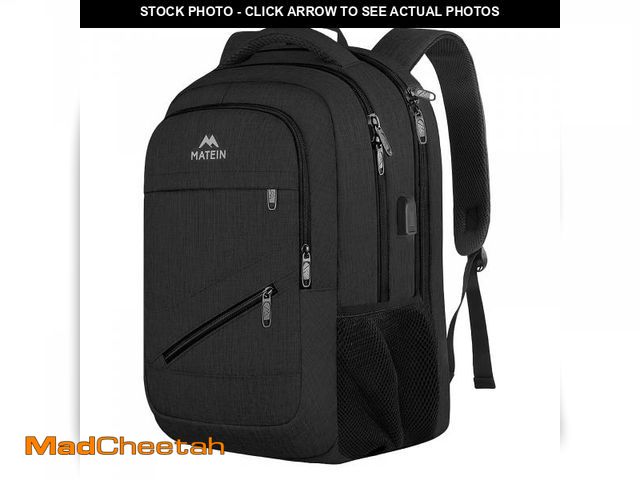 Lot 74-11553320 - MATEIN School Laptop Backpack, Large TSA Friendly College Computer Bookbag with Laptop Compartment F...