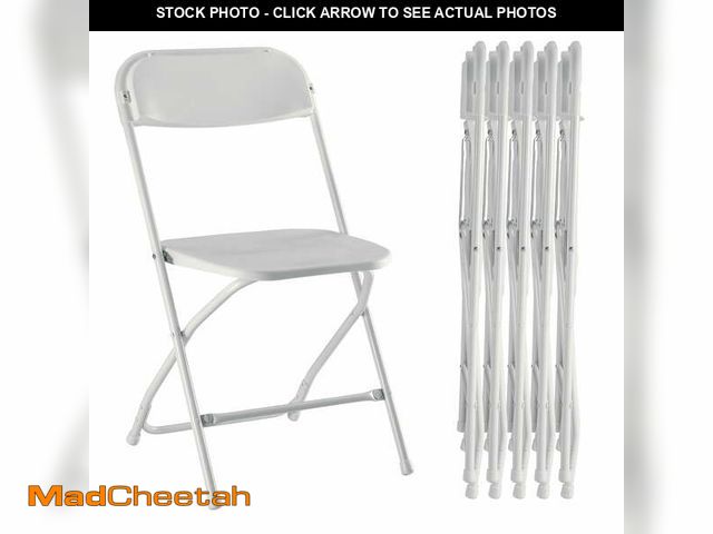 Lot 74-13044214 - edx 6-Pack Folding Chair, Indoor Portable, Stackable for Events, Offices, Weddings and Restaurants, ...