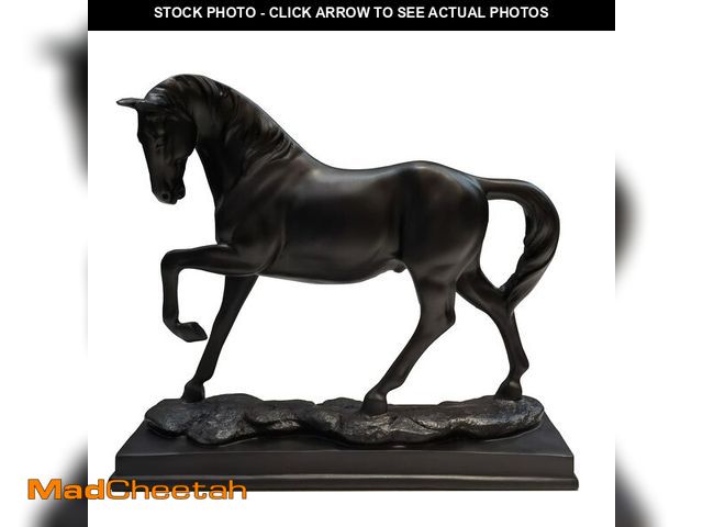Lot 74-13630919 - TOERVIOZ Horse Resin Statue - Horse Art Figurine - Decorative Home &amp; Office Decor Ornaments for ...