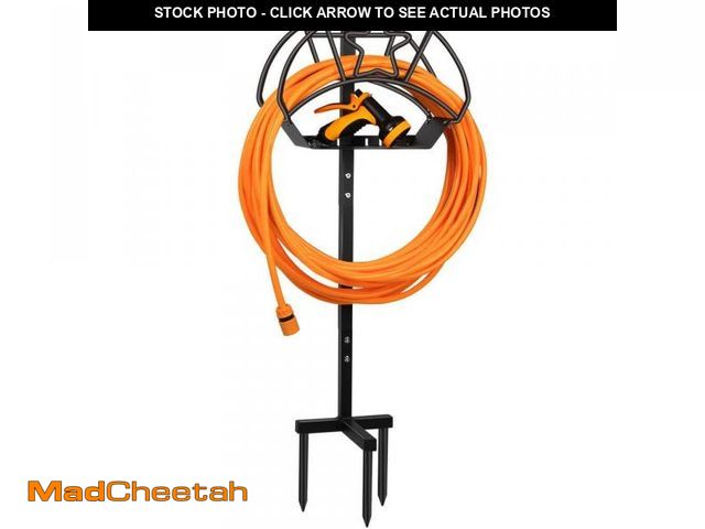 Lot 74-12493038 - WaLensee Garden Hose Stand Steel Hose Storage Freestanding Garden Hose Holder with Layer of Storage ...