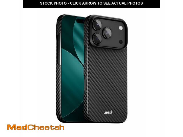 Lot 74-13717762 - Mous for iPhone 17 Pro Max Case Slim, Compatible with MagSafe - Super Thin - Magnetic Phone Cover Co...