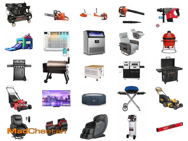 MadCheetah Holland - Overstock, Returns - Home Furnishings, Sports Equipment, Tools and Home Improvement - July 9, 2026