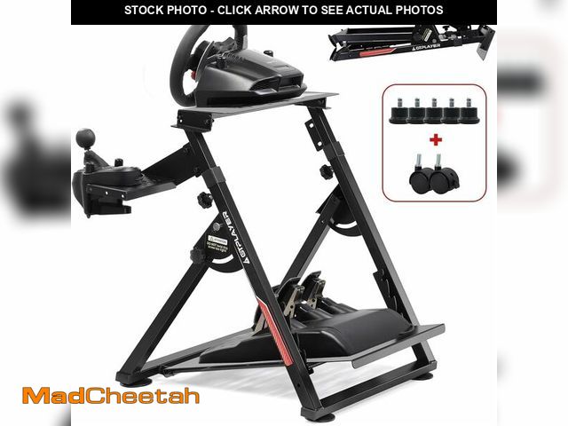 Lot 74-12760176 - GTPLAYER Sim Racing Wheel Stand Simulator Cockpit Wheel Stand Racing Steering Shifter Mount fit for ...