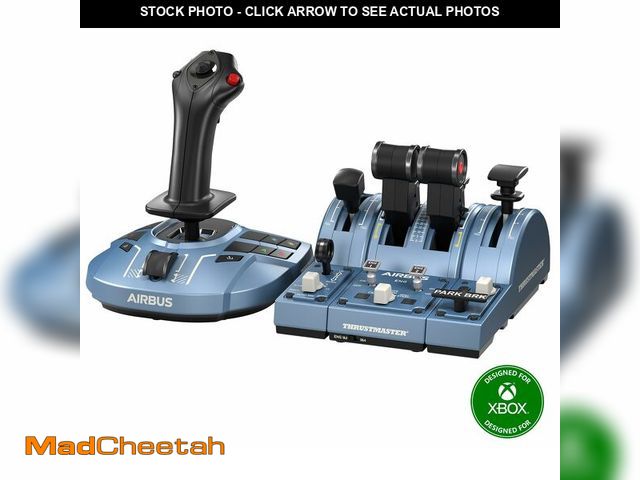 Lot 74-12866854 - Thrustmaster TCA Captain Pack Xbox Ã¢â¬â Airbus Edition (Compatible with XBOX and PC) - UNUSED