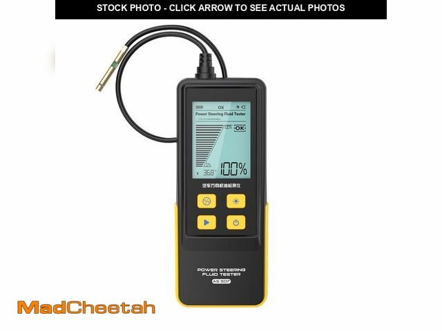 Lot 74-13964640 - QPKING AS507 Power Steering Fluid Tester, Digital Optical Transmittance Tester with 350mm Flexible P...