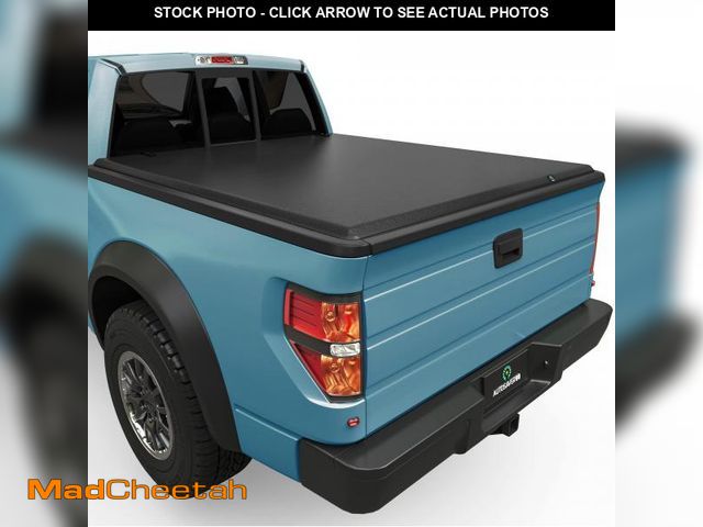 Lot 74-12494261 - AUTOSAVER88 Soft Quad-fold Truck Bed Tonneau Cover Compatible with 2004-2014 Ford F-150 F150 (Excl. ...
