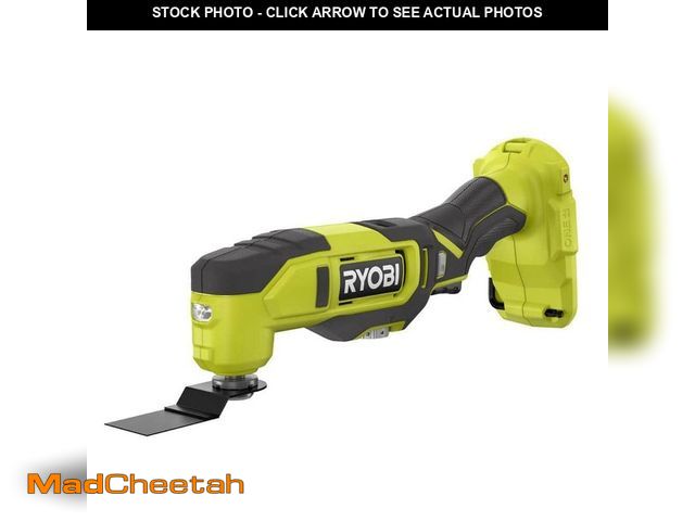 Lot 74-14606975 - RYOBI ONE+ 18V Cordless Oscillating Multi-Tool (Tool Only) PCL430B - USED