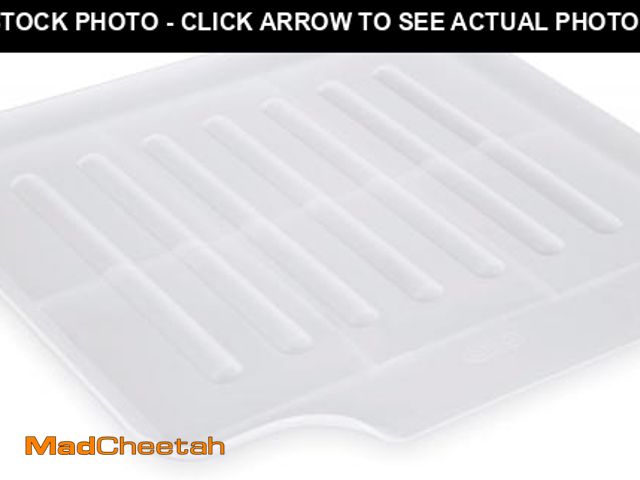 Lot 74-12096021 - Copco Small Clear Drain Board Fits Under Any Small Dish Rack to Catch Water or for Larger Pots Alone...