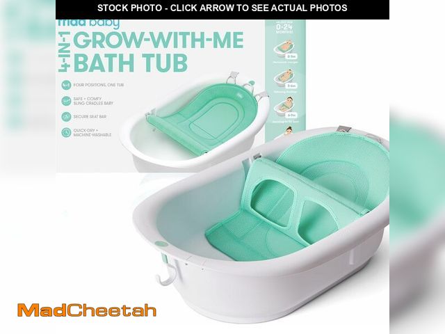 Lot 74-13042092 - Frida Baby 4-in-1 Grow-with-Me Baby Bathtub, Baby Tub for Newborns to Toddler with Removable Bath Se...