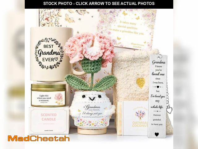 Lot 74-14380955 - Grandma Gifts, Grandmas Birthday Gifts from Grandkids, Unique Best Grandmas Ever Birthday Gifts Bask...
