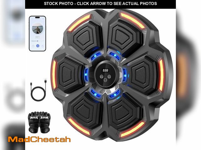 Lot 74-12720183 - Music Boxing Machine for Adults,Bluetooth Smart Boxing Training Machine,Wall Target Punching Workout...