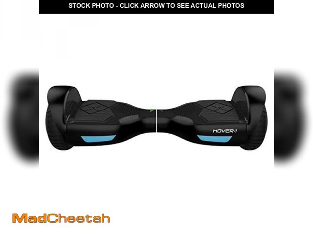 Lot 74-11360368 - Hover-1 Helix Electric Self Balancing Hoverboard with 7 mph Max Speed, Dual 200W Motors, 3 Mile Rang...