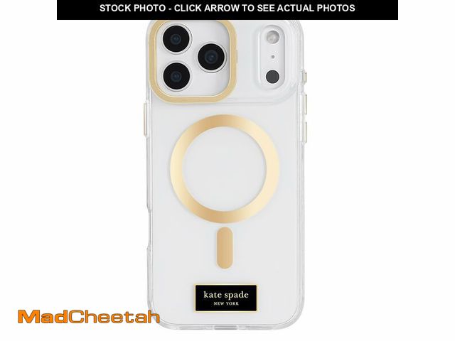 Lot 74-13951265 - kate spade new york iPhone 17 Pro Max Case with Camera Stand - Compatible with MagSafe - Designer Ph...