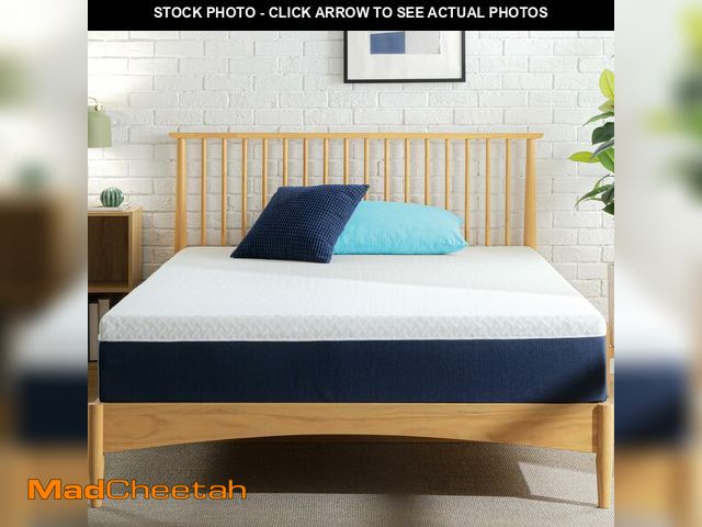 Lot 74-12823581 - ZINUS 10 Inch Full Cooling Comfort Hybrid Mattress [New Version], Fiberglass Free, Medium Firm Feel,...