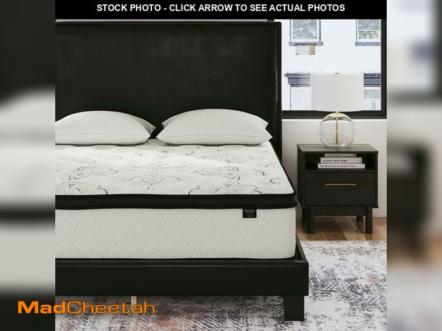 Lot 74-12895164 - Signature Design by Ashley Queen Size Chime 10 Inch Medium Firm Hybrid Mattress with Cooling Gel Mem...