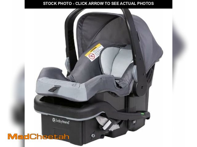 Lot 74-13793791 - Baby Trend EZ-Lift Plus Infant Car Seat, Ultra Grey - Newborn Comfort Padding, Lightweight Carry Bui...