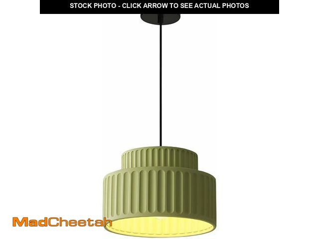 Lot 74-14372505 - Magiroz Contemporary Vintage Green Pendant Light Fixture One Light Industrial Kitchen Pendant Lighti...