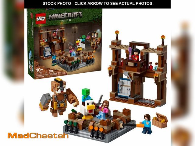 Lot 74-13627015 - LEGO Minecraft Woodland Mansion Fighting Ring - Building Toy for Kids Age 10+ - Includes Steve, Garr...