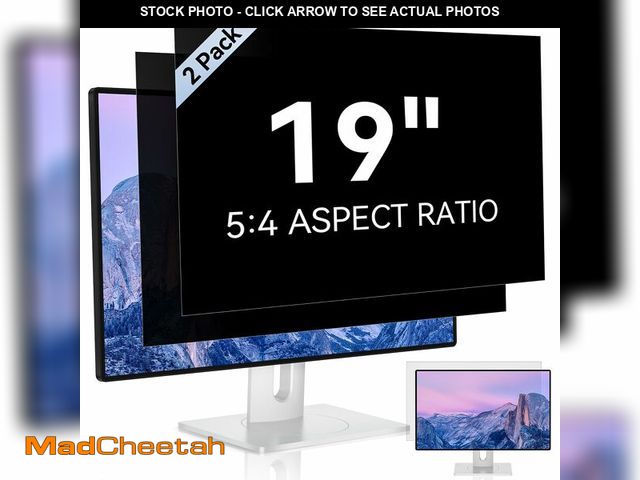 Lot 74-12696907 - [2 Pack] 19 Inch Computer Privacy Screen for 5:4 Aspect Ratio Widescreen Monitor, Eye Protection Ant...