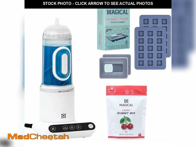 Lot 74-13687763 - Magical Butter Gummy Making Kit ÃÂ¢Ã¢âÂ¬Ã¢â¬Å Gummy Maker with Premium Cherry Mix &amp; 8mL Sil...