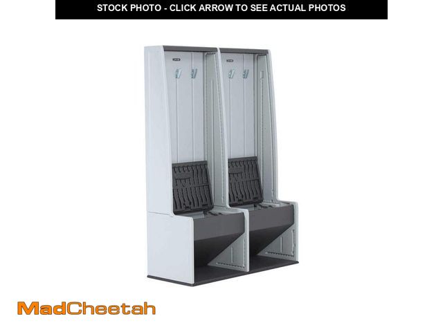 Lot 74-14439461 - 5 ft. x 1.5 ft. x 3.75 ft. Home and Garage Storage Locker System in Gray - UNUSED